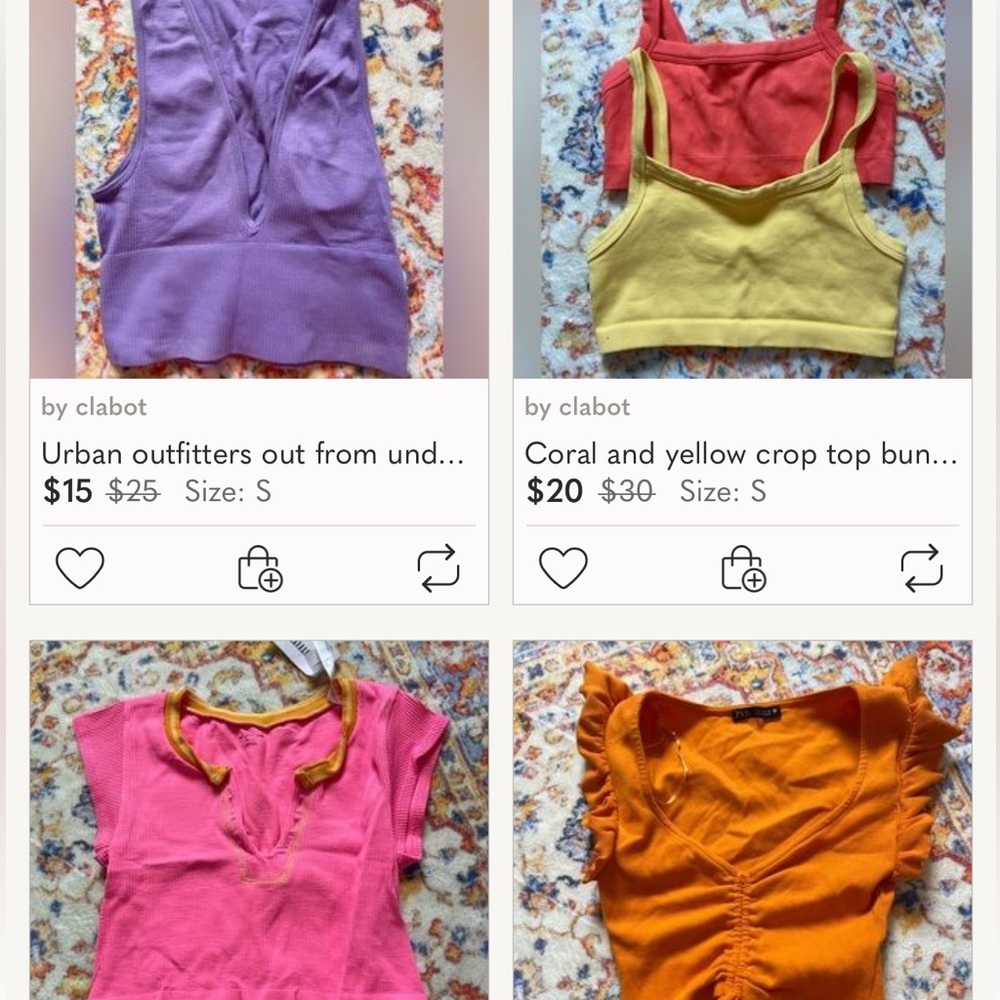 BUNDLE AND SAVE ON CROP TOPS FOR SUMMER